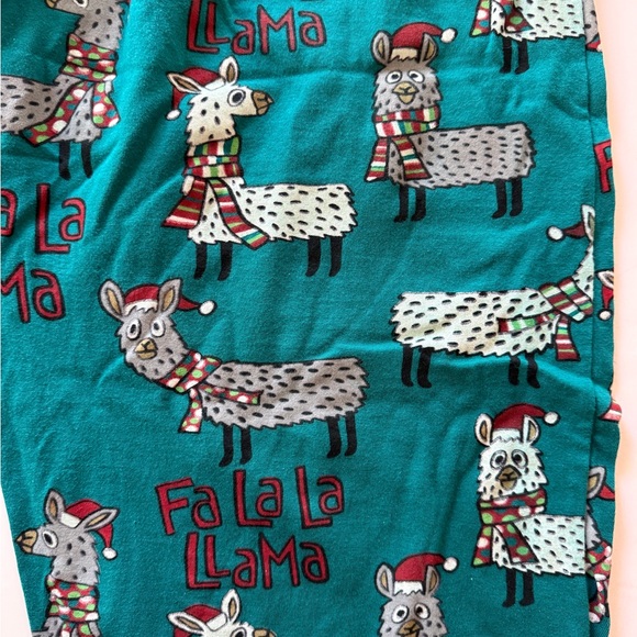 Lazy One Llama Holiday Pajama Pant - unisex size XL - EUC - Picture 8 of 10